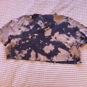 Tie dye crop - size M